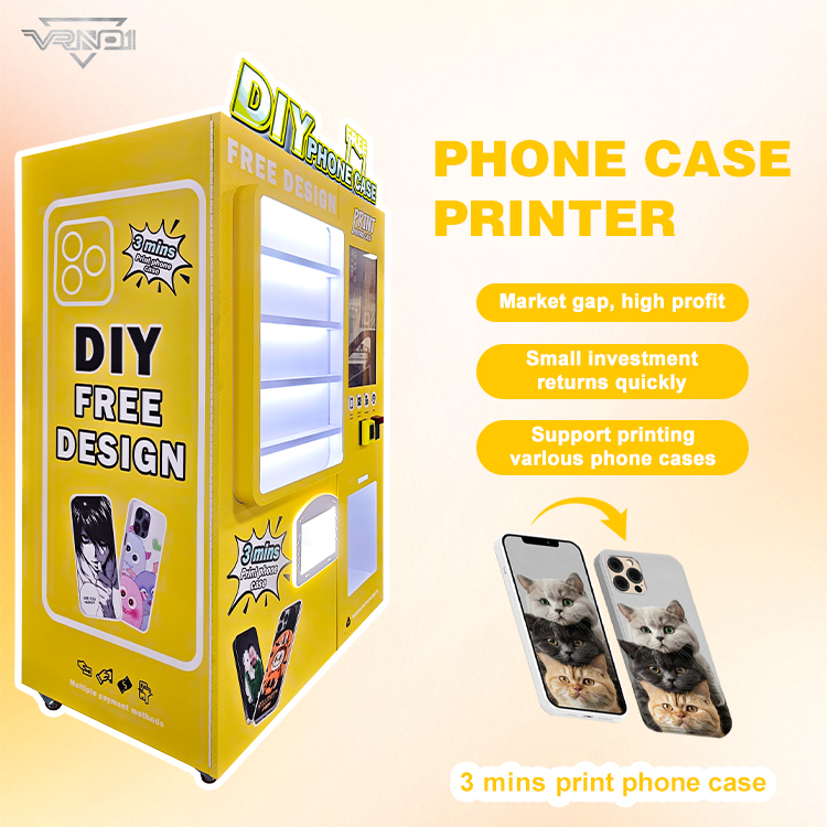 DIY Mobile Phone case Vending Machine Large Capacity Mobile Phone case Vending Machine with AI Function (4)