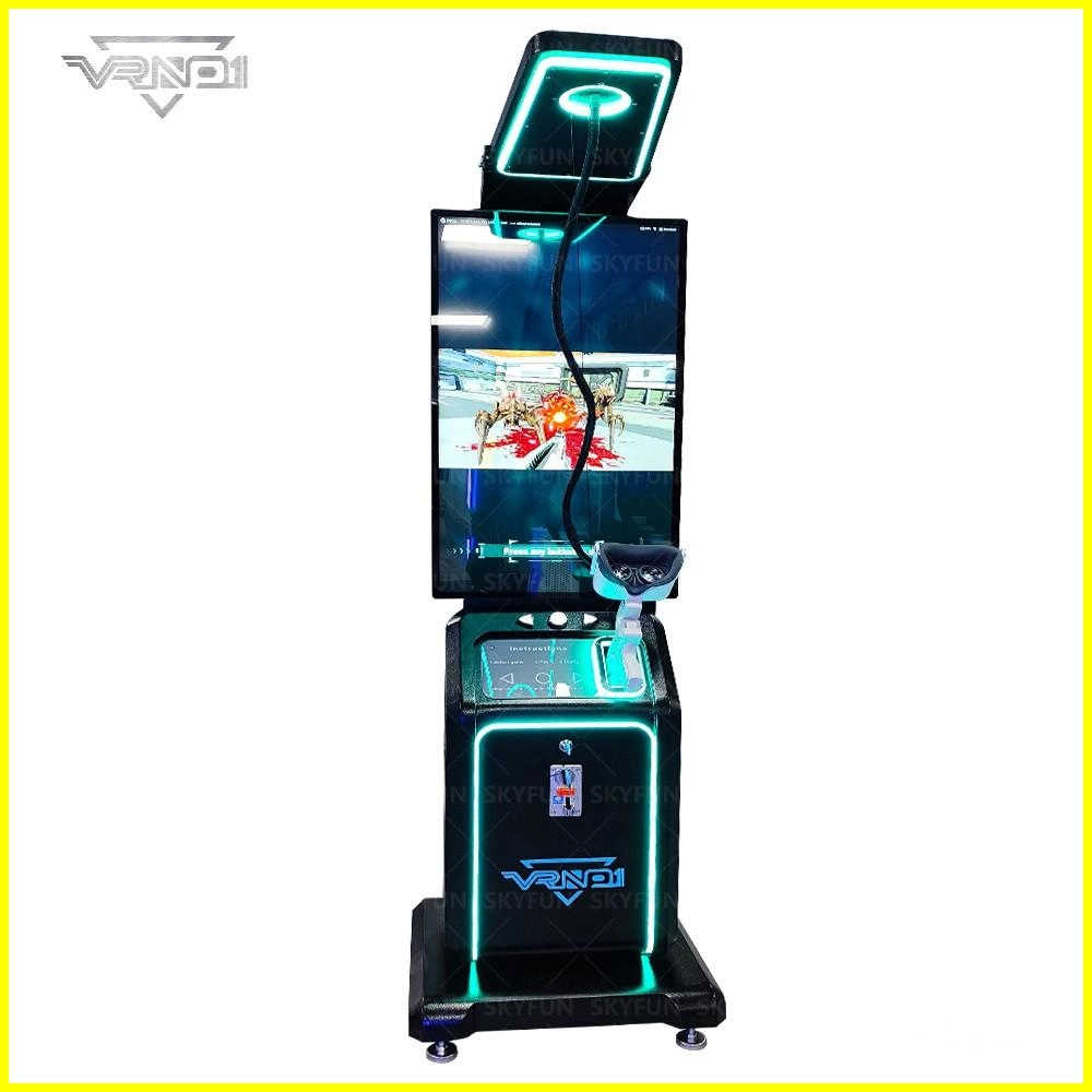 Máquina de juego de simulación de disparos de VR fácil de usar, con múltiples juegos de autoservicio, de boxeo y con monedas (2) - VRN0.1
