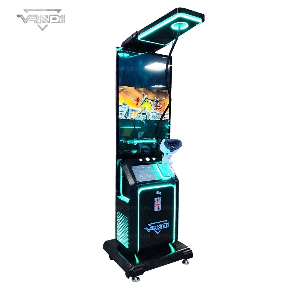 Máquina de juego de simulación de disparos de VR fácil de usar, con múltiples juegos de autoservicio, de boxeo y con monedas (3) - VRN0.1
