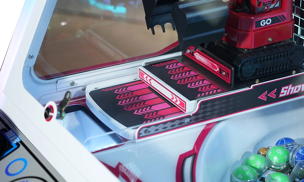 Máquina de aperitivos comercial de arcade a gran escala, máquina de juego con brazo robótico pequeño que funciona con monedas para excavar azúcar (10) - VRN0.1