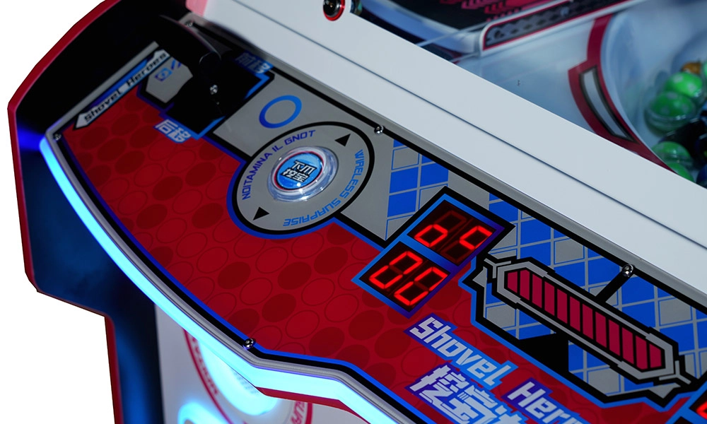 Máquina de aperitivos comercial de arcade a gran escala, máquina de juego con brazo robótico pequeño que funciona con monedas para excavar azúcar (4) - VRN0.1