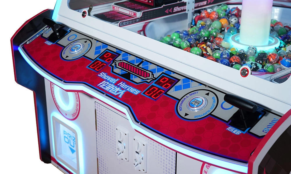 Máquina de aperitivos comercial de arcade a gran escala, máquina de juego con brazo robótico pequeño que funciona con monedas para excavar azúcar (6) - VRN0.1
