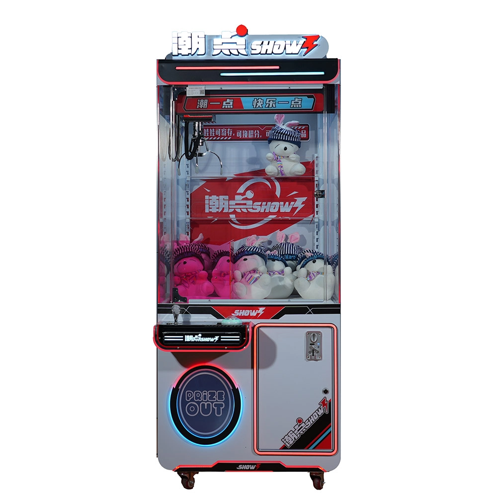 Máquina expendedora de premios de alto valor, máquina arcade con garra de grúa, monedas, billetes, estrellas de ensueño, muñecas, máquina arcade con garra de grúa - VRN0.1