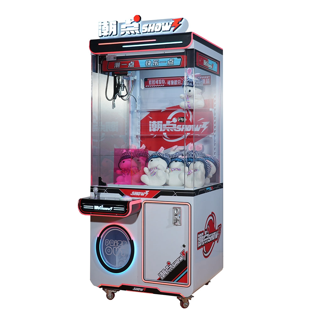 Máquina expendedora de premios de alto valor, máquina arcade con garra de grúa, monedas, billetes, estrellas de ensueño, muñecas, máquina arcade con garra de grúa - VRN0.1
