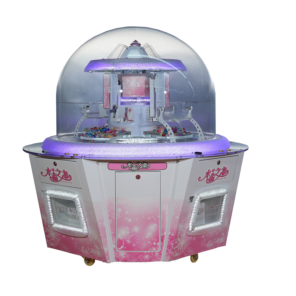 Minimáquina arcade de dulces para niños, con monedas, 220 V, con empujador de monedas metálico (2)