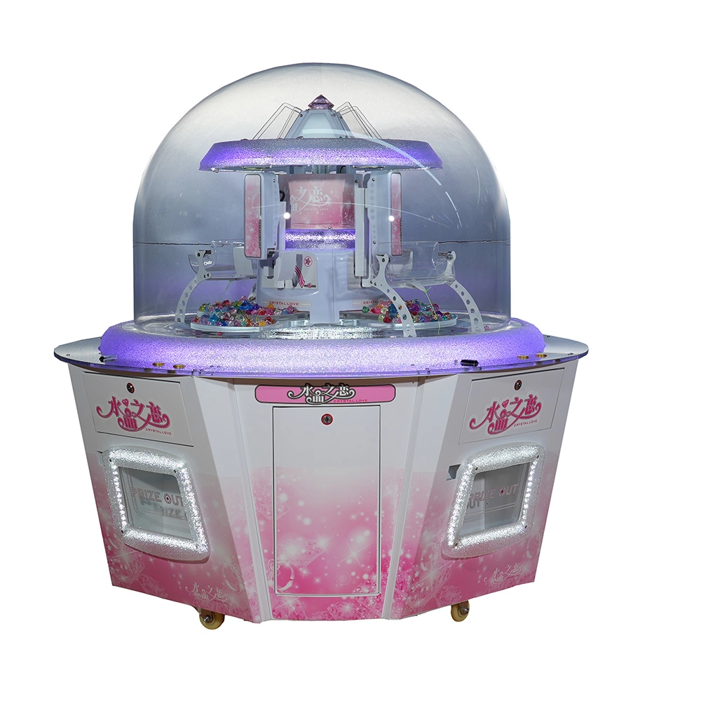 Minimáquina recreativa de dulces para niños, con monedas, 220 V, con empujador de monedas metálico (2) - VRN0.1