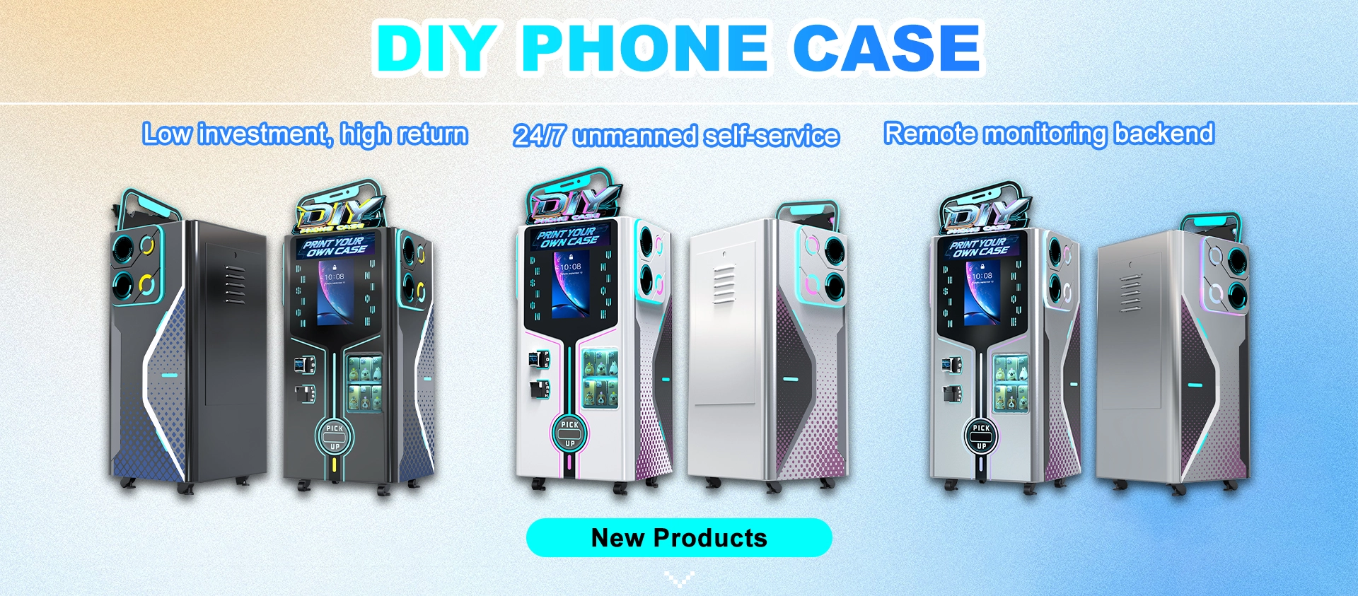 New-DIY-Phone-Case-Printing-Self-Service-Vending-Machine-Available-(1) - VRN0.1 New DIY Phone Case Printing Self-Service Vending Machine Available (1) - VRN0.1