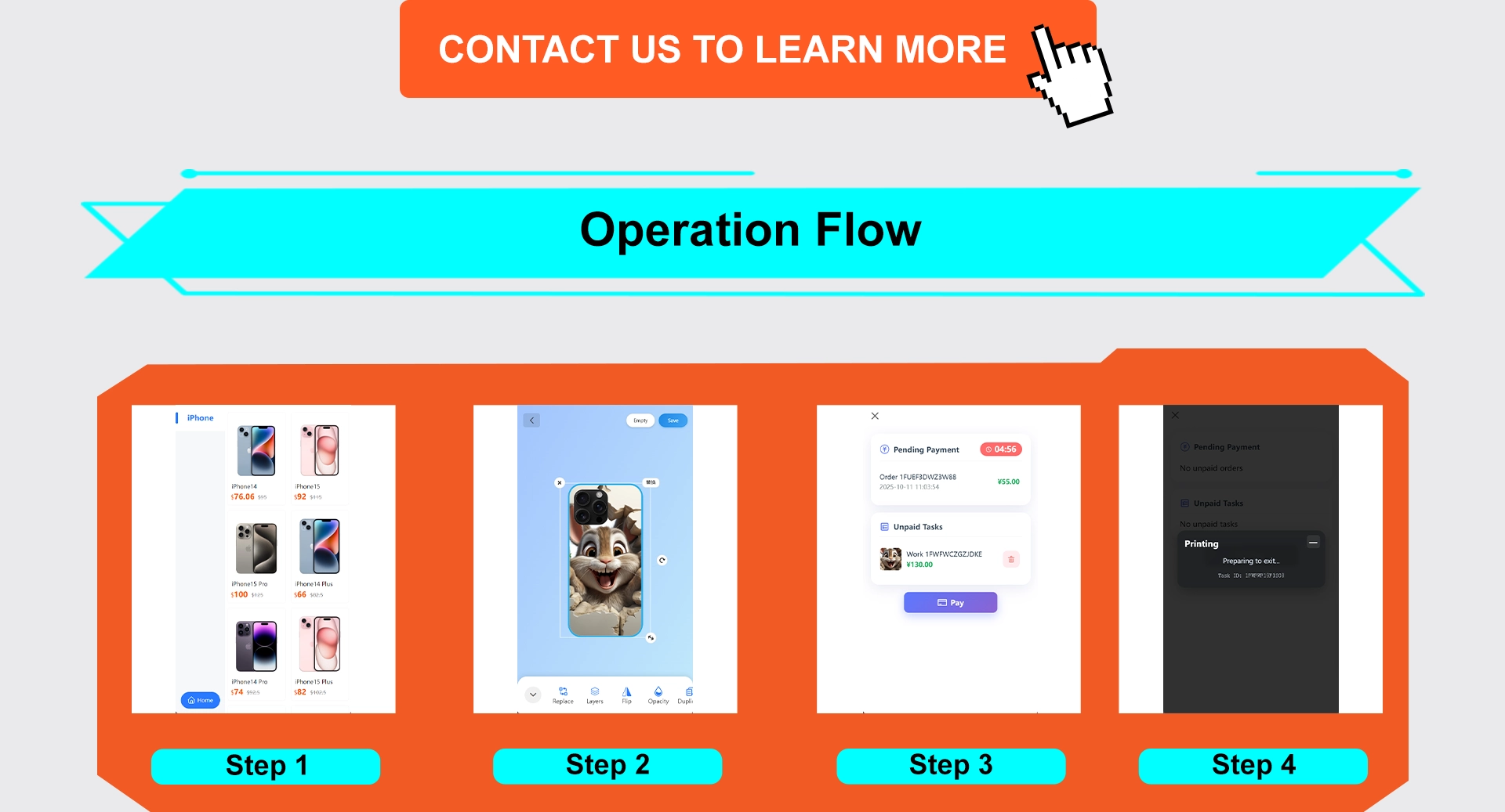 New-DIY-Phone-Case-Printing-Self-Service-Vending-Machine-Available-(14) - VRN0.1 New DIY Phone Case Printing Self-Service Vending Machine Available (14) - VRN0.1