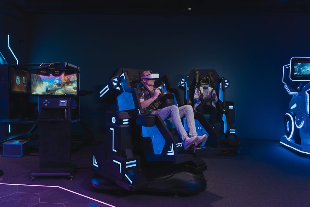 juego de montaña rusa de realidad virtual juego de montaña rusa de realidad virtual
