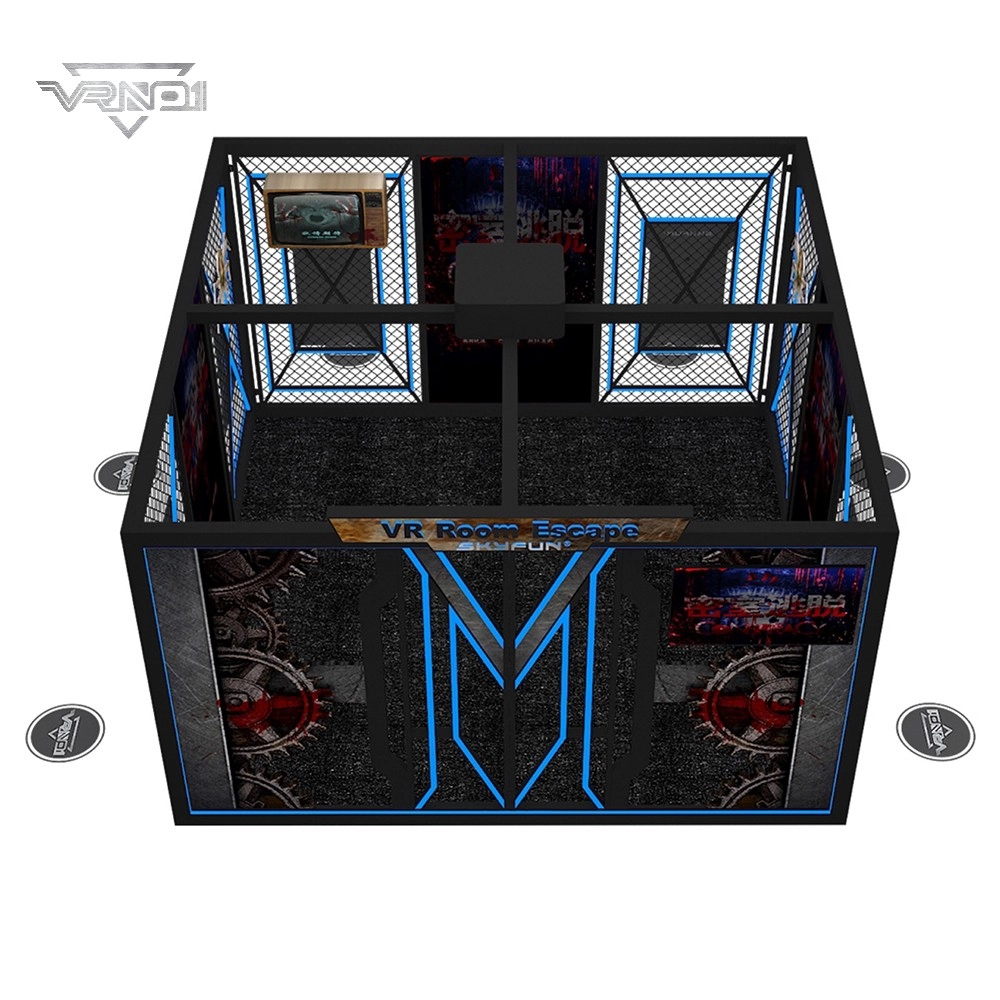 Configuración del juego VR Room Escape: experiencia de realidad virtual inmersiva en una sala dedicada. - VRN0.1