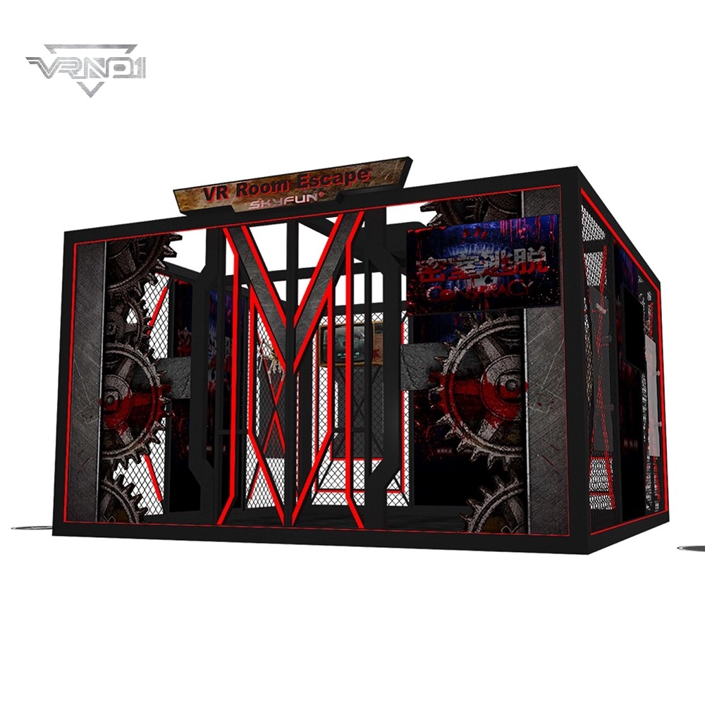 Simulador de rompecabezas interactivo en 9D de realidad virtual para dos jugadores, juego de escape multijugador - VRN0.1