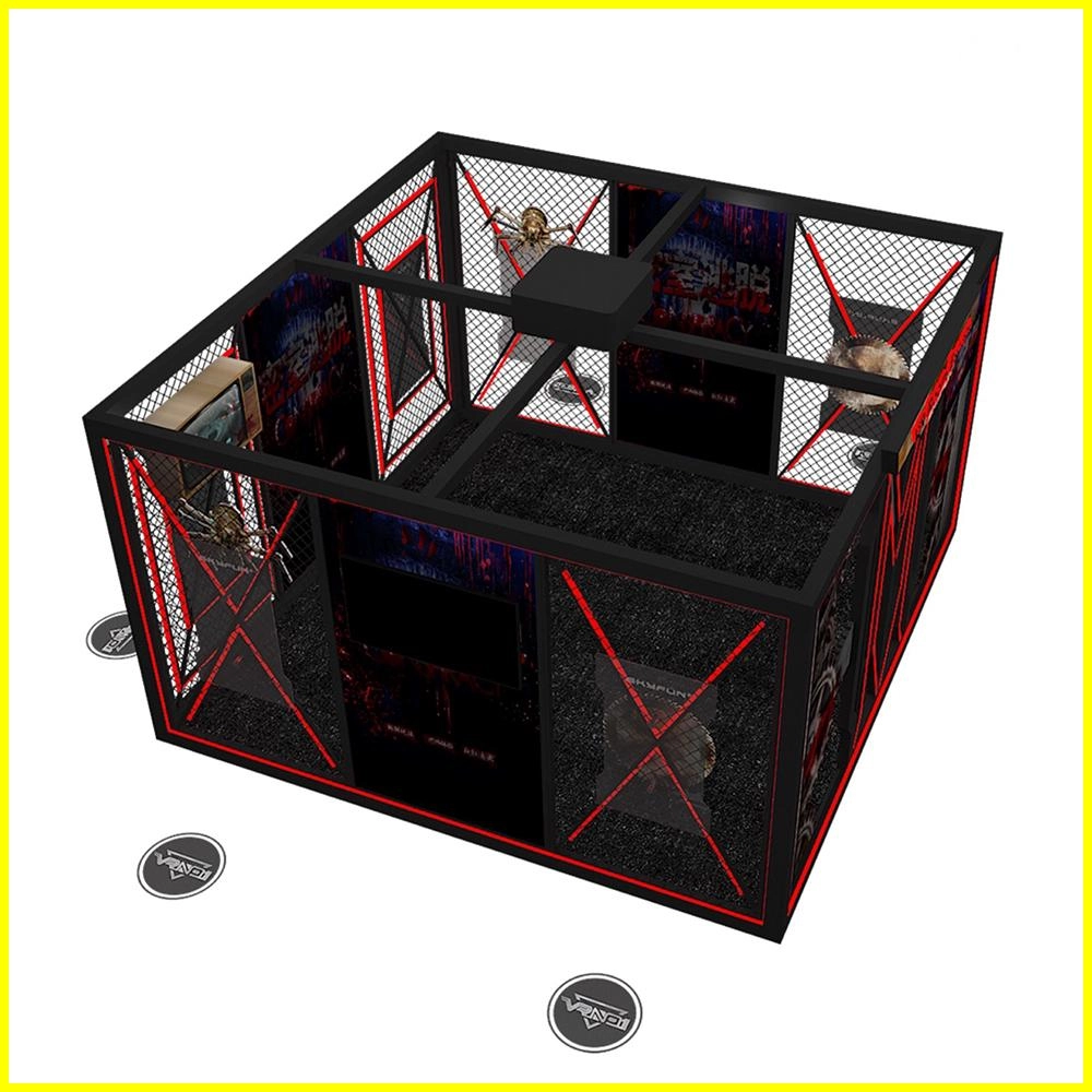 Interactive 9D VR Puzzle Simulator 2 Players Multiplayer Escape Room Game - VRN0.1