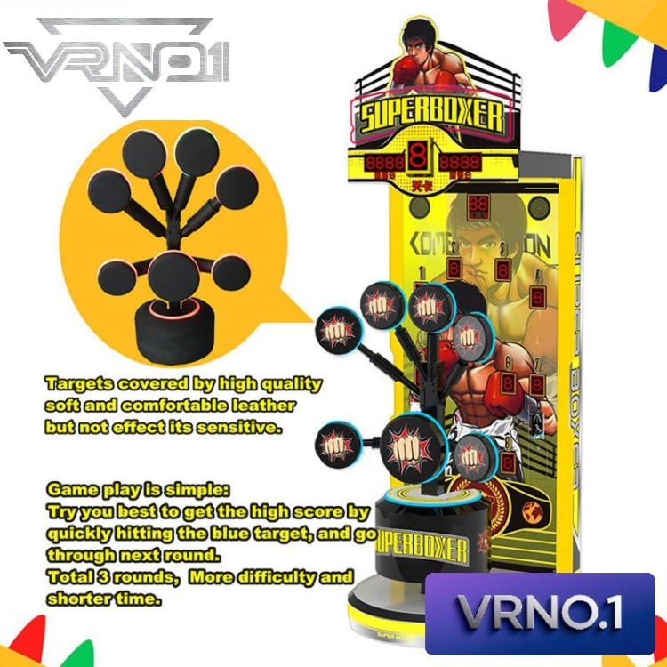 Punch kick boxing game machine (9)