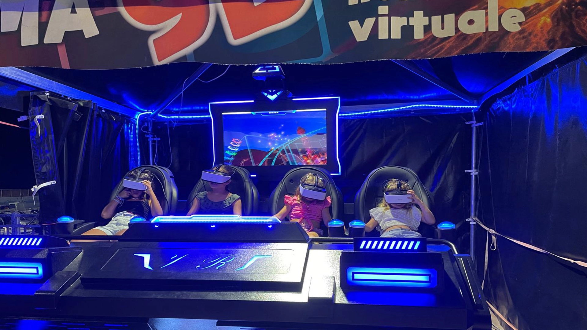 Simulador de carreras de realidad virtual Seat1 - VRN0.1 Simulador de carreras de realidad virtual Seat1 - VRN0.1
