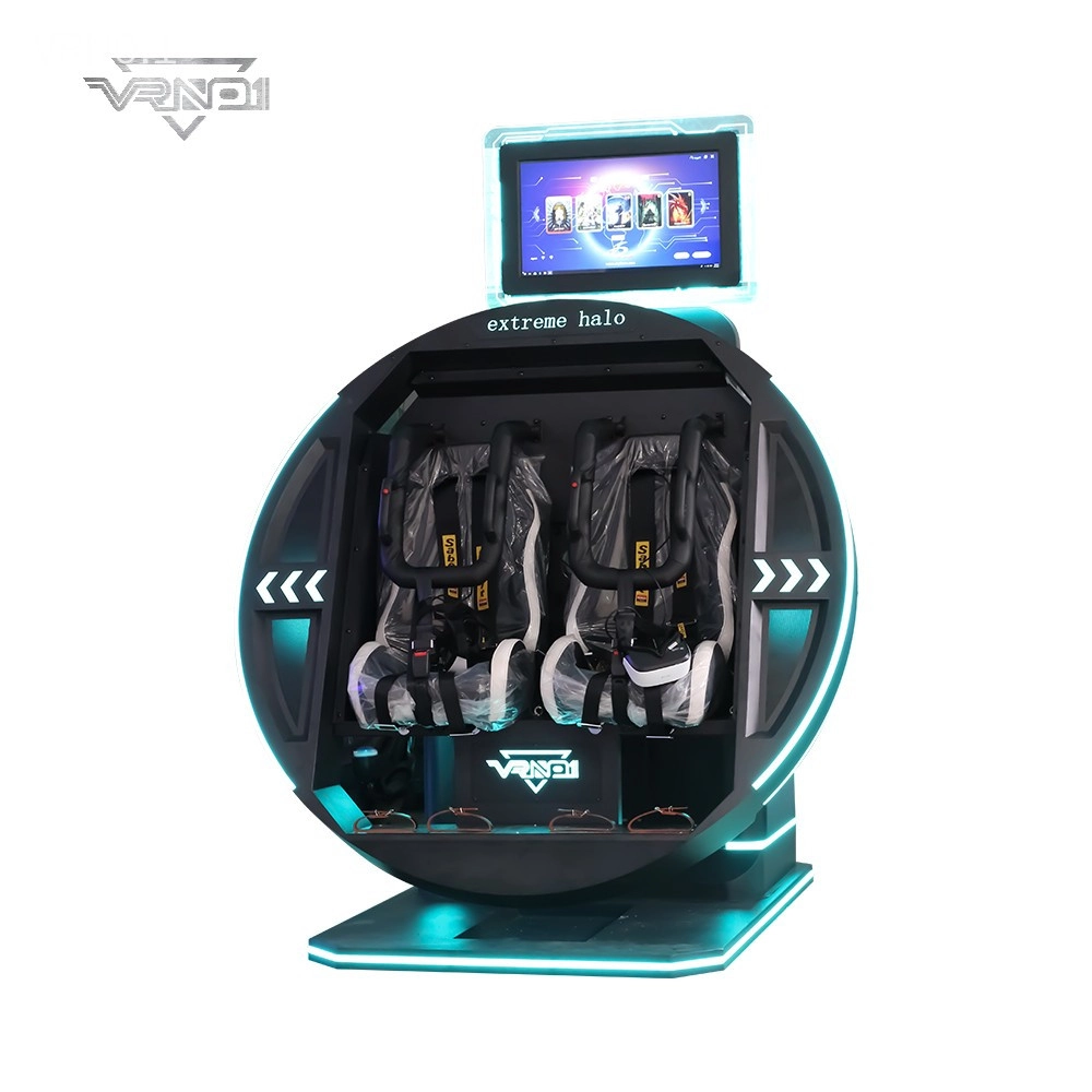 VR360 9D Virtual Cinema Mall Outdoor Metal Aircraft VR Video Game Equipment for Home & Educational Use (1) - VRN0.1