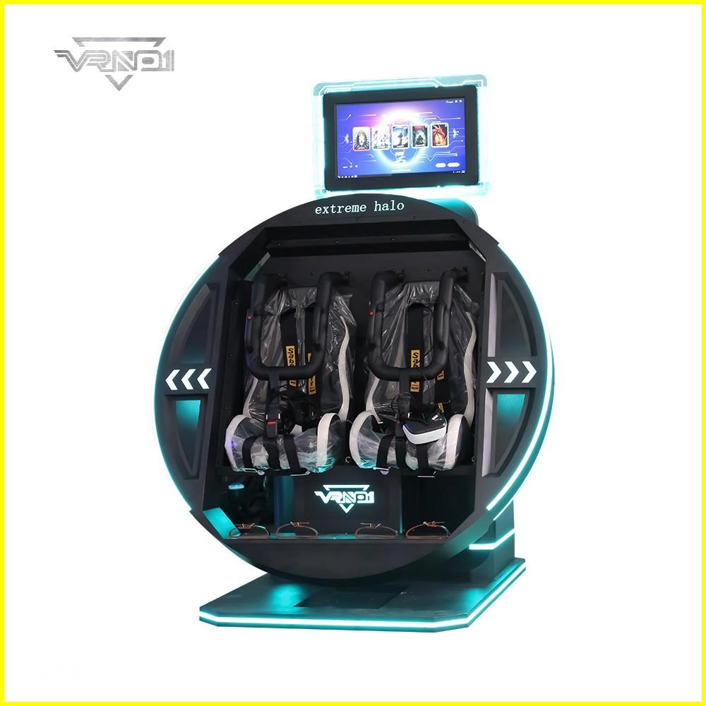 VR360 9D Virtual Cinema Mall Outdoor Metal Aircraft VR Video Game Equipment for Home & Educational Use (1) - VRN0.1