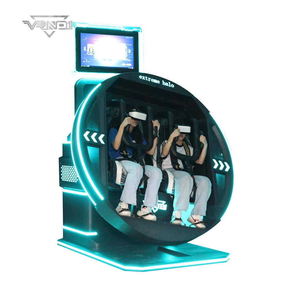 Cine virtual VR360 9D para exteriores, con aeronaves metálicas, equipo de videojuegos de realidad virtual para uso doméstico y educativo (4) - VRN0.1