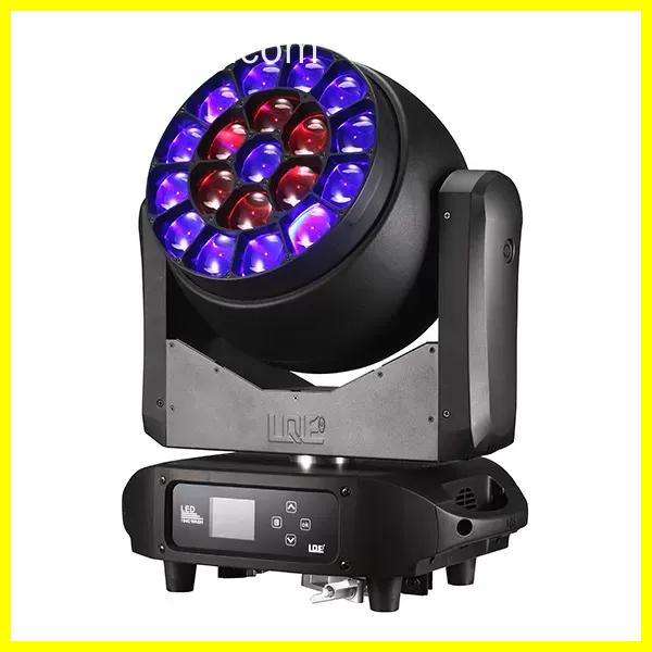 600w 19x40w RGBW Stage Moving Head Wash Light LW600 Zoom IP20 2 - LQE