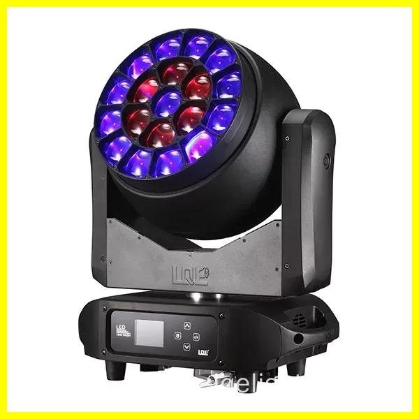 600w 19x40w RGBW Stage Moving Head Wash Light LW600 Zoom IP20 2 - LQE