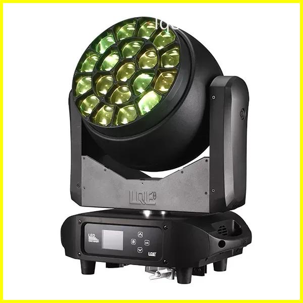 600w 19x40w RGBW Stage Moving Head Wash Light LW600 Zoom IP20 4 - LQE