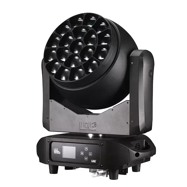 600w 19x40w RGBW Stage Moving Head Wash Light LW600 Zoom IP20 7 - LQE