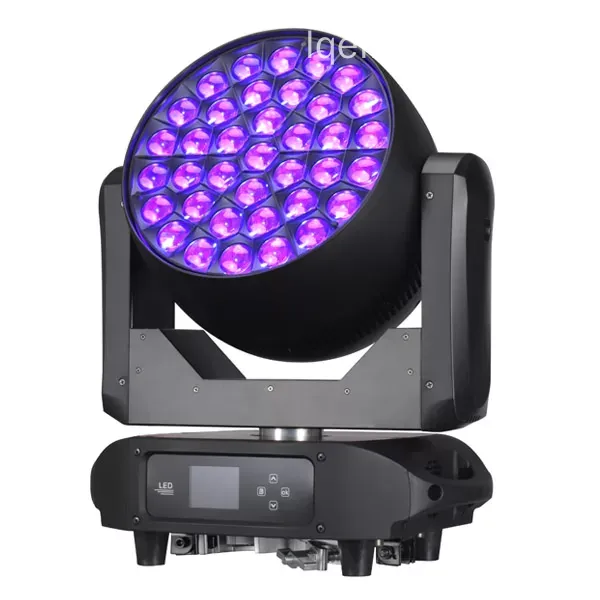 800w 37x40w RGBW Stage Moving Head Wash Light LW800 3 - LQE
