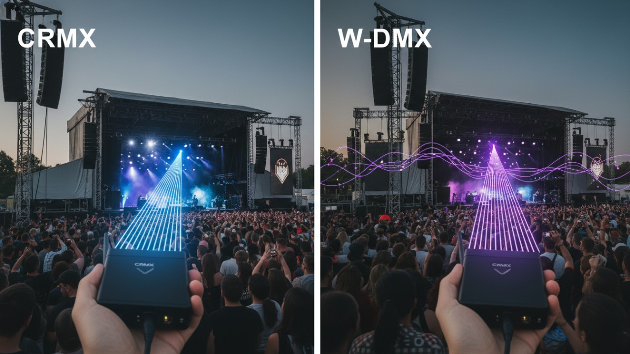 CRMX vs W-DMX technology