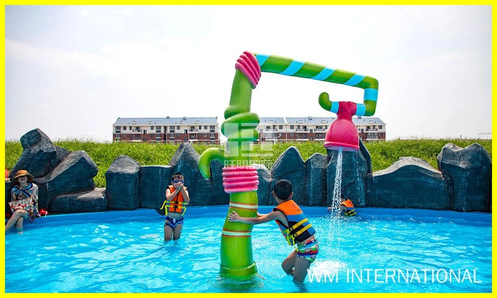 Water Spraying Morning Glory - WangMing