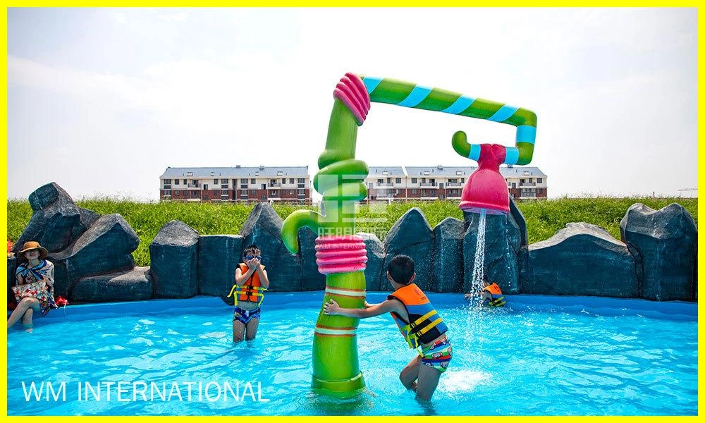 Water Spraying Morning Glory - WangMing