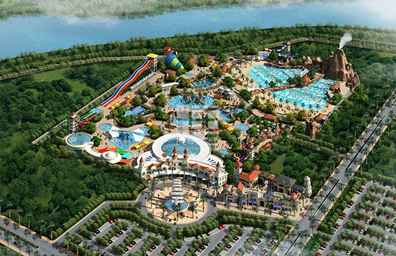 Shanxi-Xi’an-Dybis-Water-Park - WM INTERNATIONAL used water park slides for sale - WM INTERNATIONAL