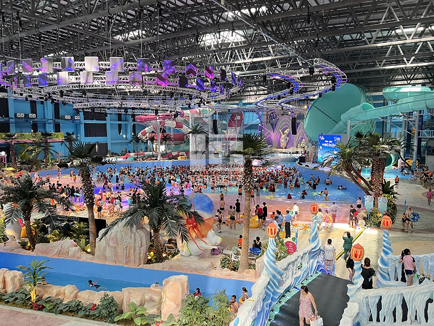 Hebei-Zhengdi-Jingle-Bay-Hot-Spring-Water-World - WM INTERNATIONAL water park slide for sale - WM INTERNATIONAL