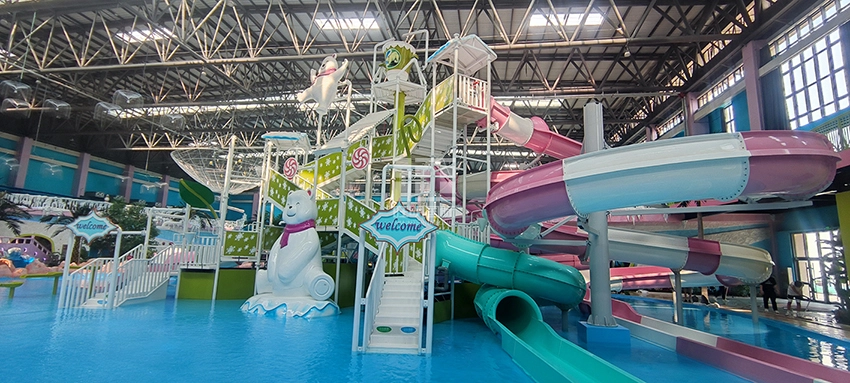 Hebei-Zhengdi-Jingle-Bay-Hot-Spring-Water-World - WM INTERNATIONAL water slide - WM INTERNATIONAL