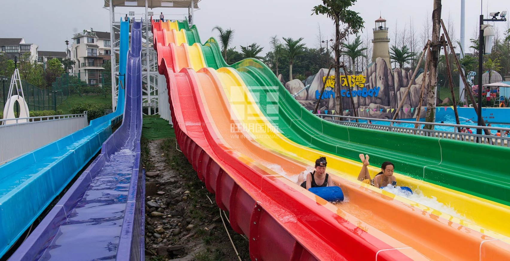 Rainbow Water Multi-slide