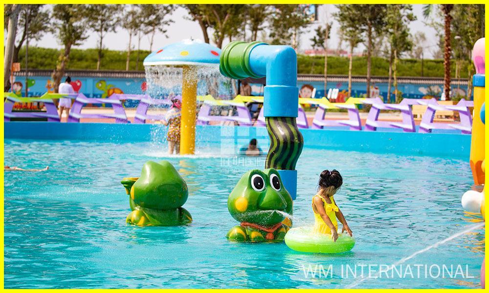 Water Playing Frog Water Playing Frog