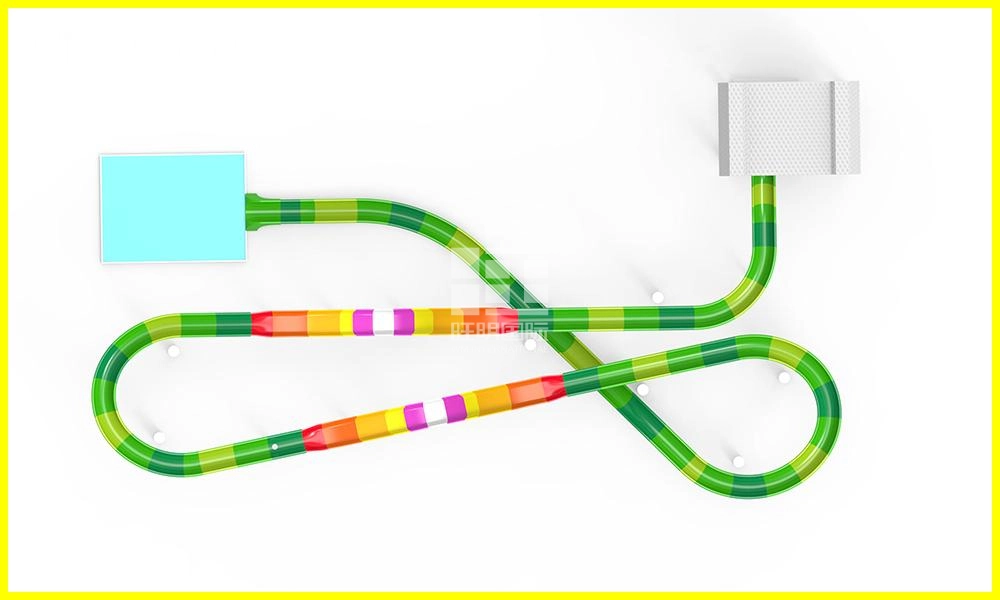 Water roller coaster slide - WM International