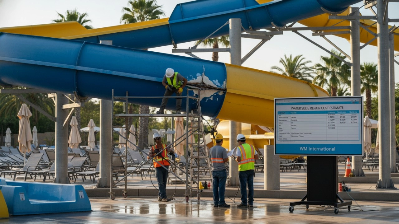 water slide repair cost - WM International