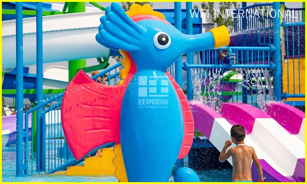 Water-Spraying-Hippocampus - WM INTERNATIONAL Water Spraying Hippocampus - WM INTERNATIONAL