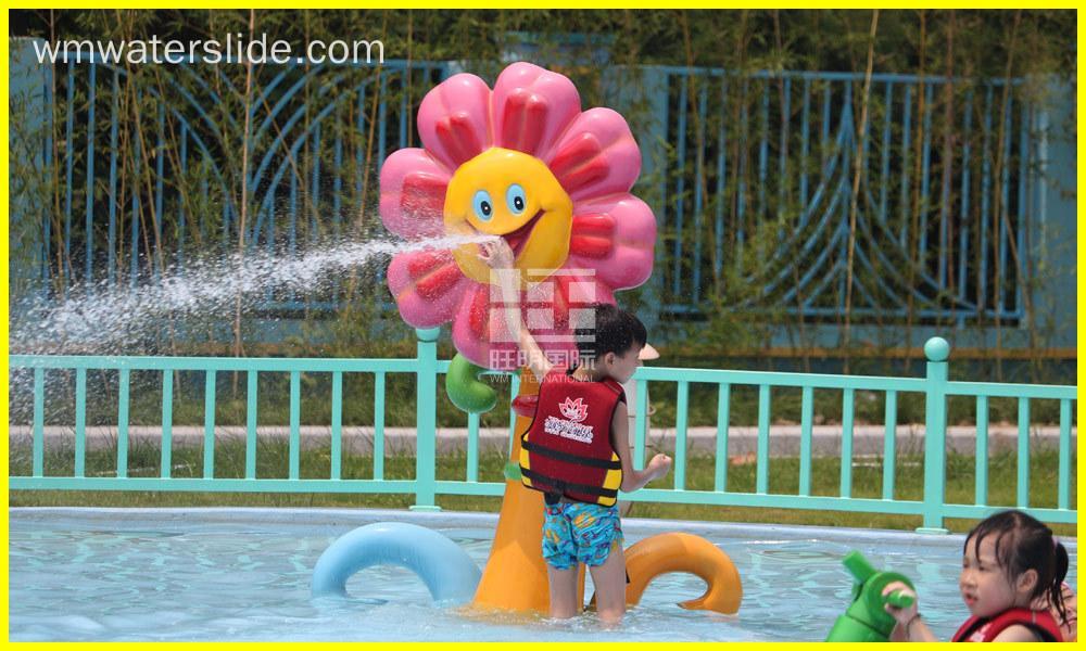 Water Spraying Sunflower Water Spraying Sunflower