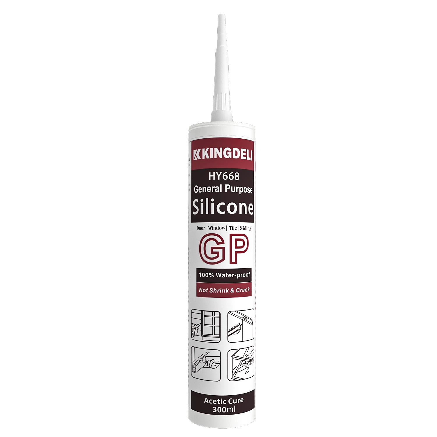 general purpose silicone sealant - KINGDELI