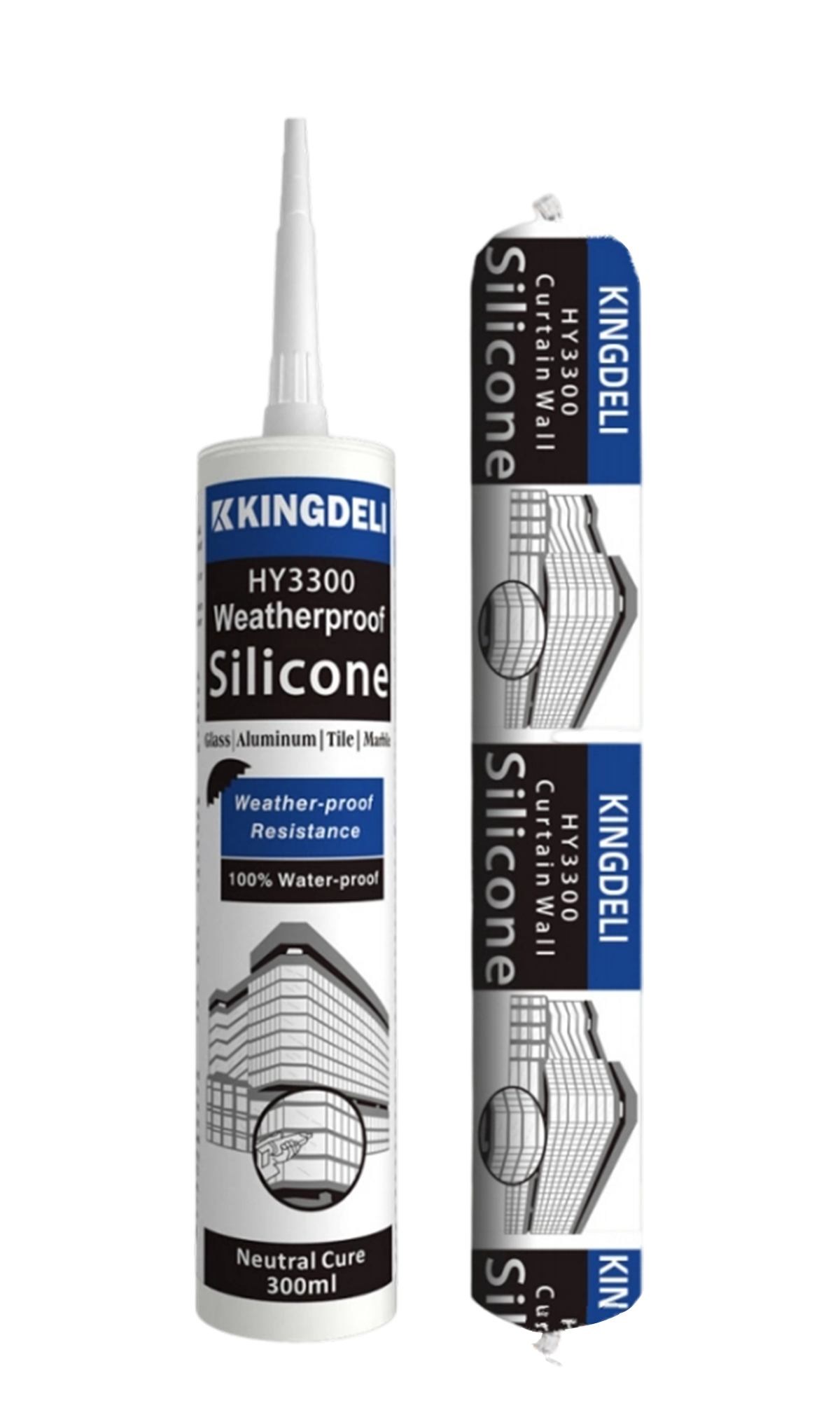 KINGDELI HY3300: The Ultimate Neutral Silicone Sealant for Glazing Windows and Curtain Walls