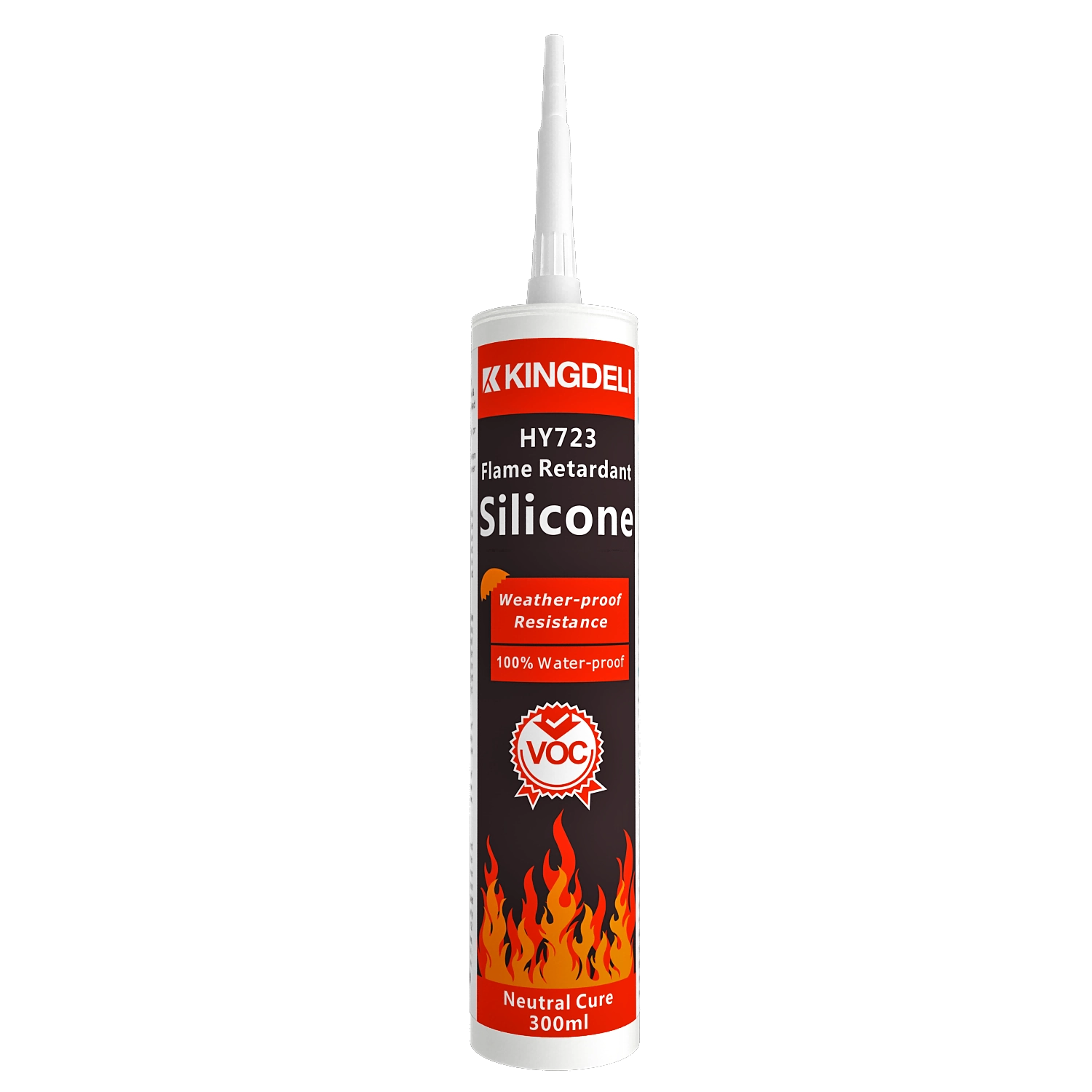 HY-723 Flame Retardant Neutral Silicone Sealant - KINGDELI
