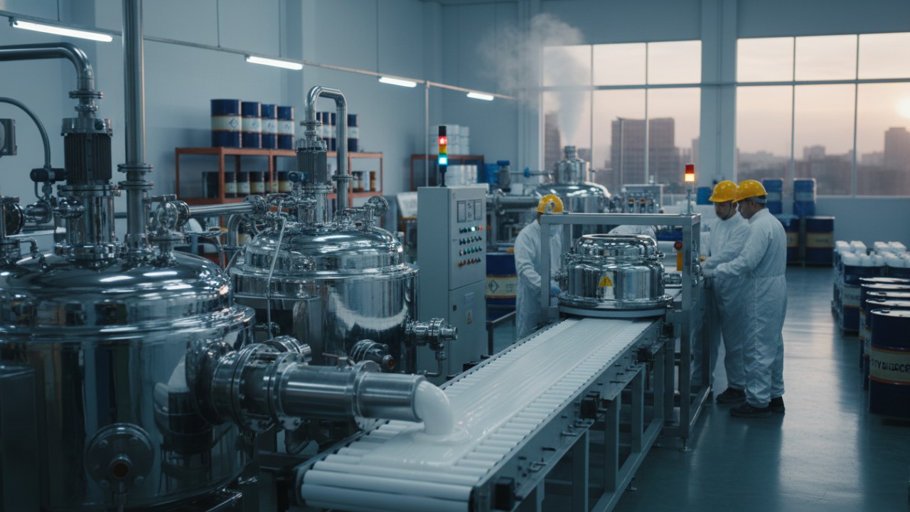 RTV silicone production