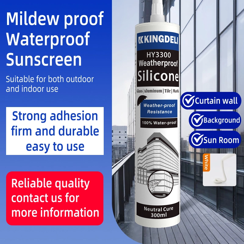 weatherproof silicone sealant - KINGDELI