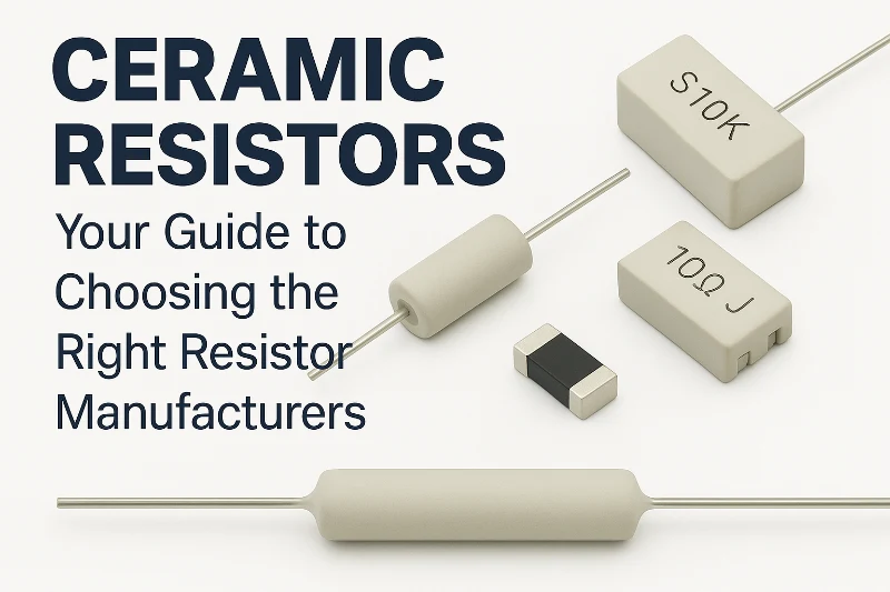 ceramic-resistors Ceramic resistors: Guide to selecting the right resistor manufacturers.