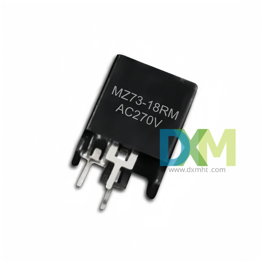 3)Encased double-element PTC thermistor for degaussing of colour TV-MZ73 series