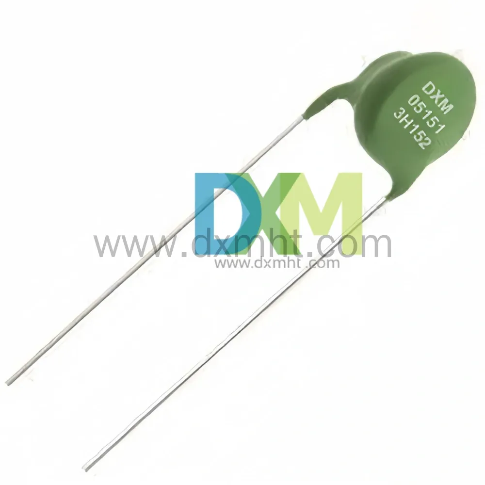 A close-up of a PTC termistor MZ12 series with the label 