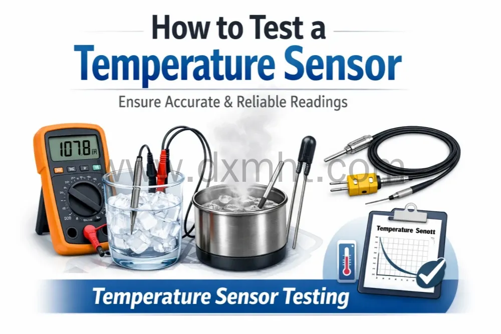How to test a temperature sensor for accurate readings. - DXM