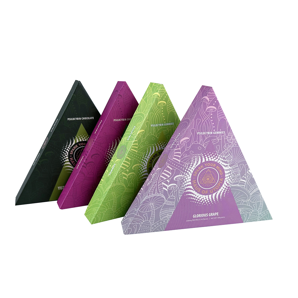 1 Sustainable Chocolate Packaging Edibles Triangle Box