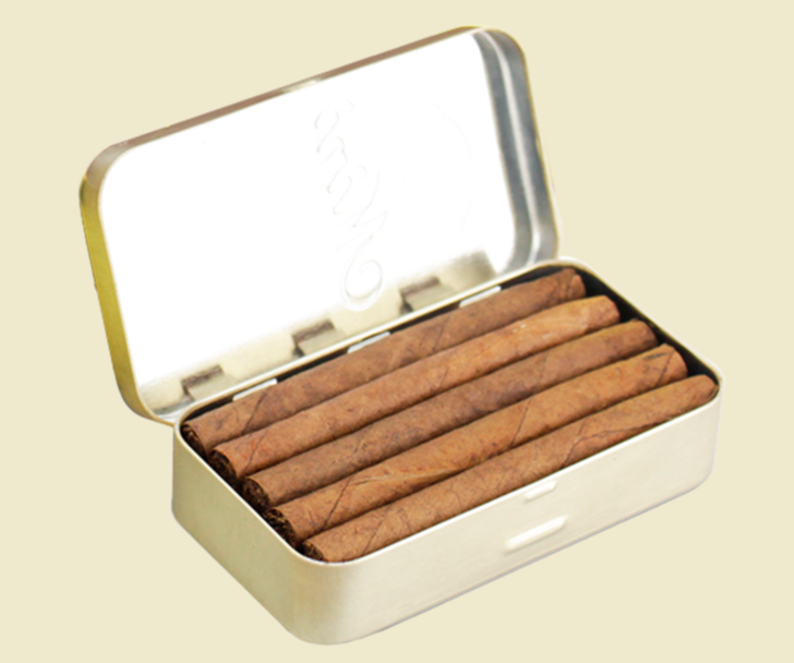 metal cigar box