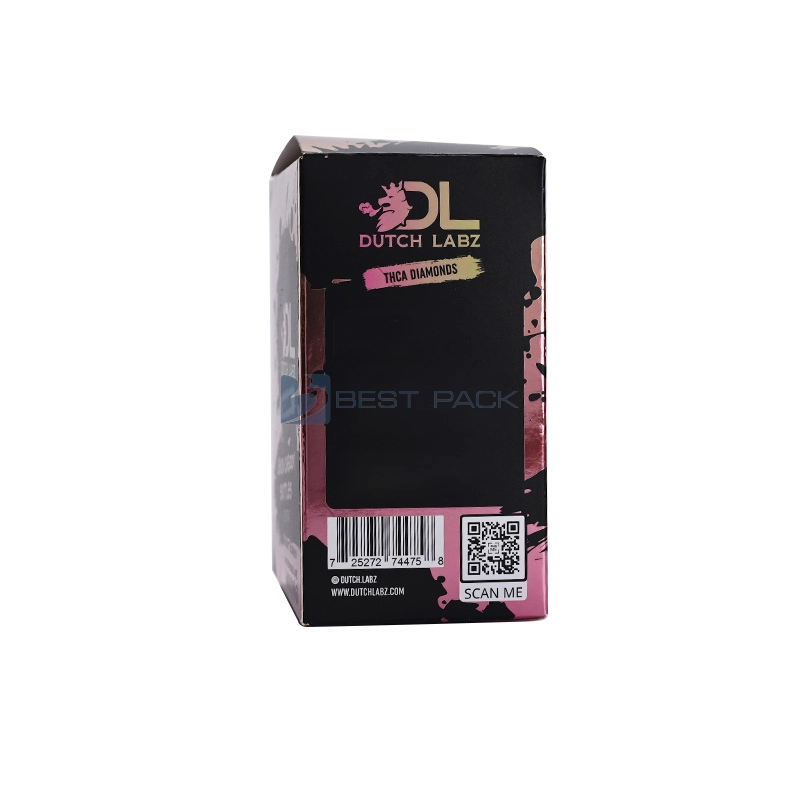 Silver paper Cigarette paper box